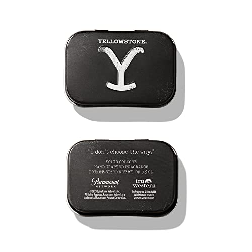 Tru Fragrance Beauty Yellowstone Mens Solid Cologne(Yellowstone Original)