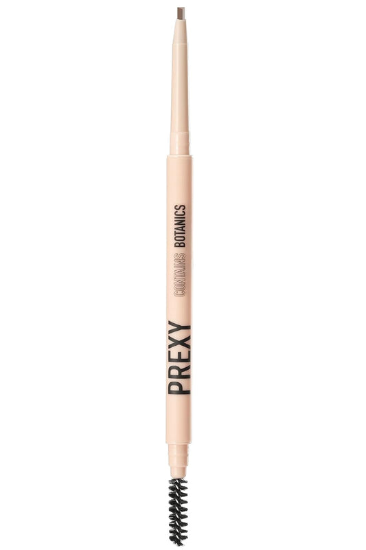 Skiennix Eyebrow Pencil - Waterproof Medium Brown with Dual-Sided Brush | Organic Ingredients