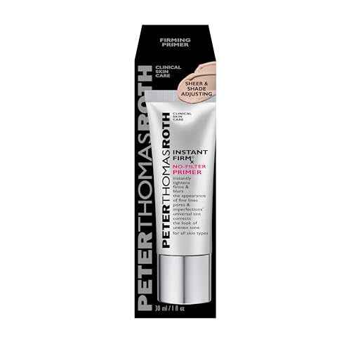Peter Thomas Roth | Instant FIRMx¢ç No-Filter Primer, Instant Skin Tightener, Skin Firmer, Makeup Primer For Face, Blurring Face Primer