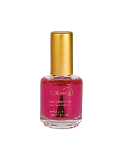 Terramar Cuticle & Nail Oil - Nourishing Formula with Vitamin E - Hydrates & Strengthens Cuticles for Healthy Growth