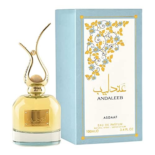 Lattafa Asdaaf Andaleeb for Unisex Eau de Parfum Spray, 3.4 Ounces / 100 ml