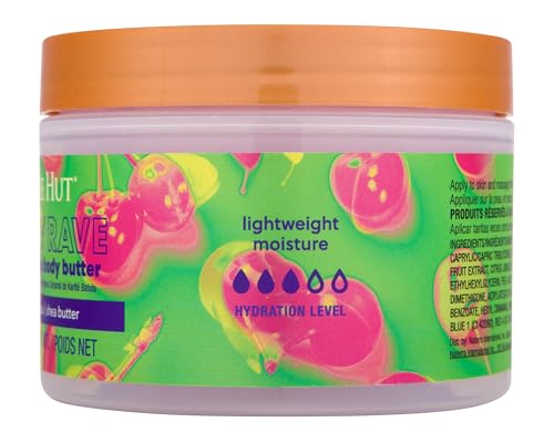 Tree Hut Cherry Rave Whipped Shea Body Butter | Long-lasting Hydration Leaves Skin Feeling Soft & Moisturized | Limited Edition Fall | Nourishing Essential Body Care | 8.4 fl oz.