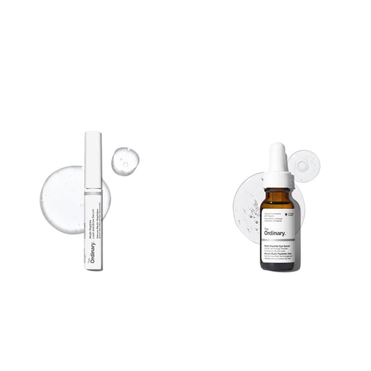 The Ordinary Eye, Lash & Brow Collection - Multi-Peptide Serum Set | 0.5 Fl Oz Skin Care Bundle