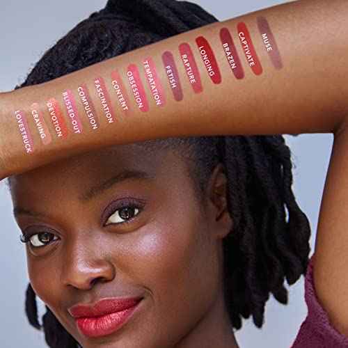 jane iredale Beyond Matte Lip Fixation Lip Stain | Long-Lasting Liquid Lipstick with Matte Finish | Conditions and Protects | Vegan & Cruelty-Free