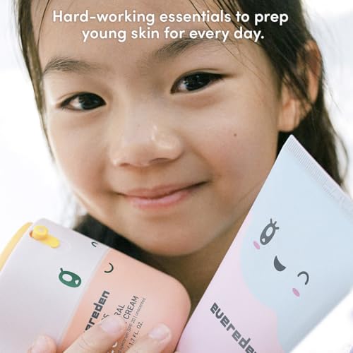 Kids Healthy Morning Duo: Clean & Vegan Skin Care for Kids Bundle | Skin Care Cloud Face Wash + SPF 20 Mineral Face Cream | Non-Toxic | Non-Comedogenic | Fun | Easy-to-Use Skincare