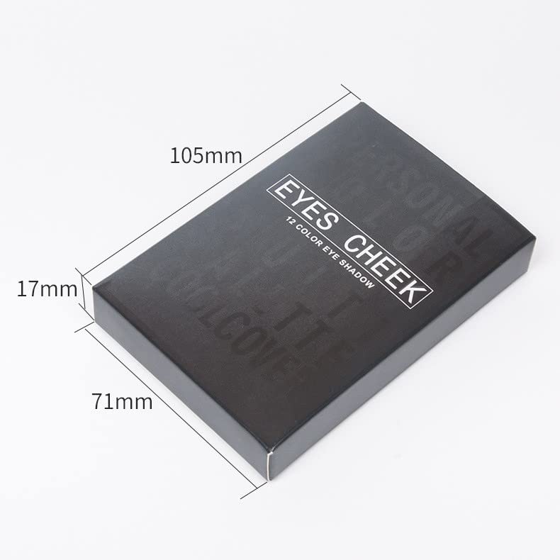 YARLADY 12 colors eyeshadow palette, himmer,matte,pearlescent eyeshadow, makeup set, Long-lasting waterproof high pigment eye makeup tray (12-2#)