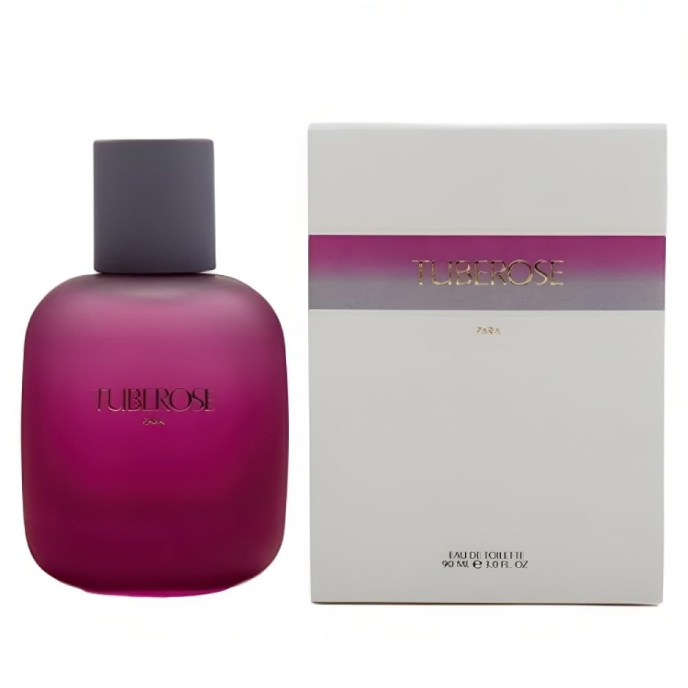 Zara Tuberose Perfume for Women - Elegant EDT Eau De Toilette 90 ML (3.0 FL. OZ)