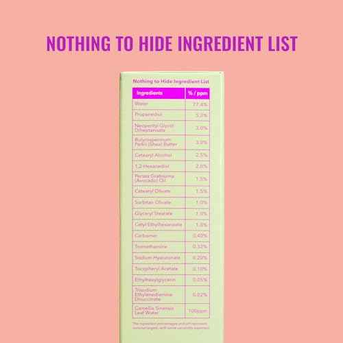 Good Molecules Lightweight Daily Moisturizer - Non-Greasy Face Moisturizer with Shea Butter and Hyaluronic Acid for Deep Hydration - Face Lotion, Skin Care for Face