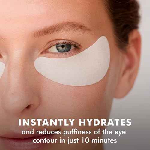 skyn ICELAND Hydro Cool Firming Eye Gels: Under-Eye Gel Patches to Firm, Tone and De-Puff Under-Eye Skin, 8 Pairs