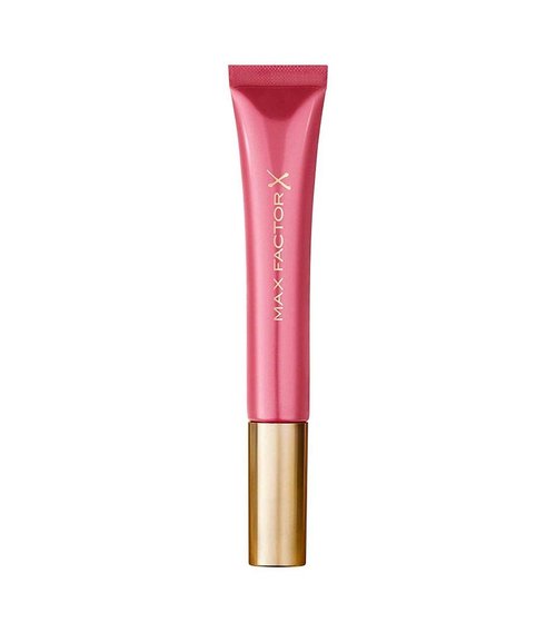 Max Factor Colour Elixir Lip Cushion Gloss - Majesty Berry | Hydrating Formula with Vitamin E, 9 ml