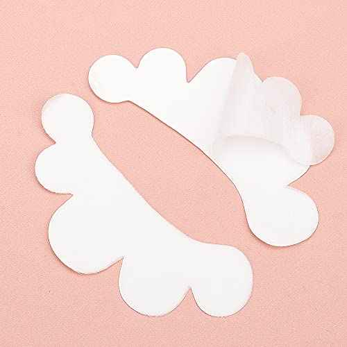 100 Pairs Eye Under Gel Pads Eyelash Extensions Patches,Lash Extension Lint Free Under Hydrogel Eye Mask Pads Beauty Tools (Pink)