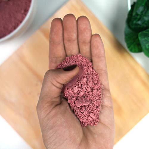 ClearLee Kaolin Rose Pink Clay Cosmetic Grade Powder - 100% Pure Natural Powder - Great For Skin Detox, Rejuvenation, and More - Heal Damaged Skin - DIY Clay Face Mask (6 oz)
