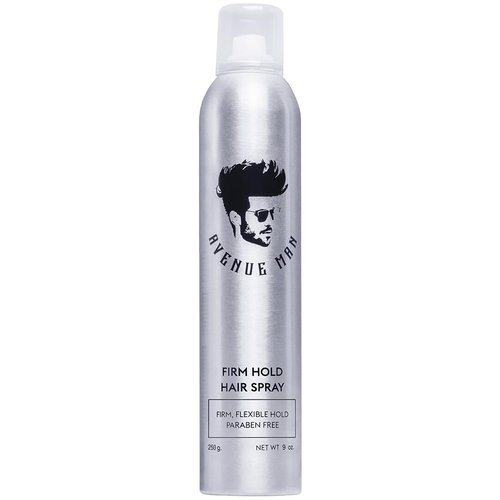Avenue Man Texture Spray for Hair - Barber-Grade Hairspray for Firm Hold & Frizz Control | 9.0 oz