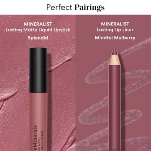 bareMinerals Mineralist Lip Liner - Creamy Pigmented Formula for All-Day Wear | Vegan & Natural Ingredients