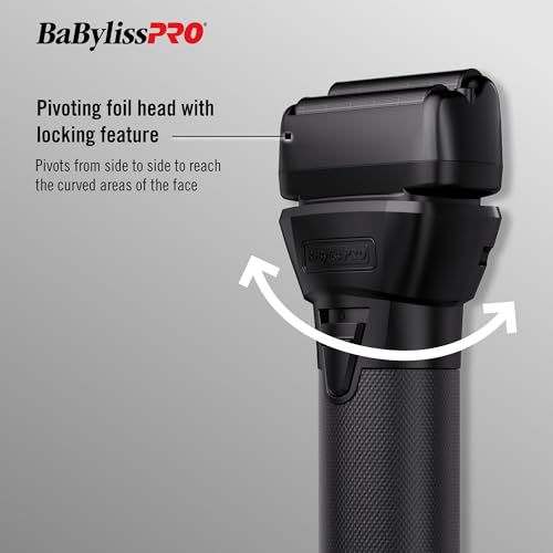 BaBylissPRO FXONE BLACKFX All Metal Double Foil Shaver