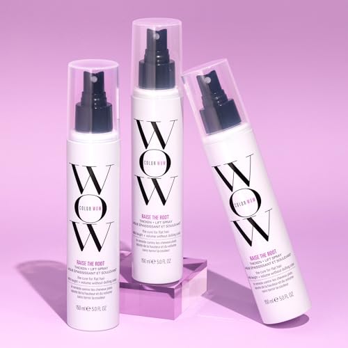 COLOR WOW Raise the Root Thicken + Lift Spray, 1.7 fl oz All-Day Volume for Fine, Flat Hair without Dulling Color