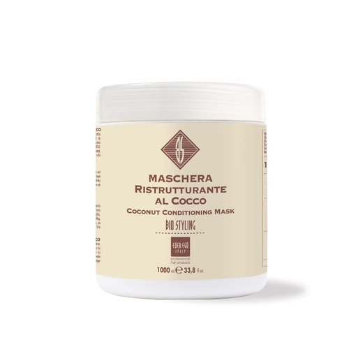 Ever Ego Bio Coconut Hair Conditioning Mask - Deep Moisture & Nourishment | 33.8 oz.