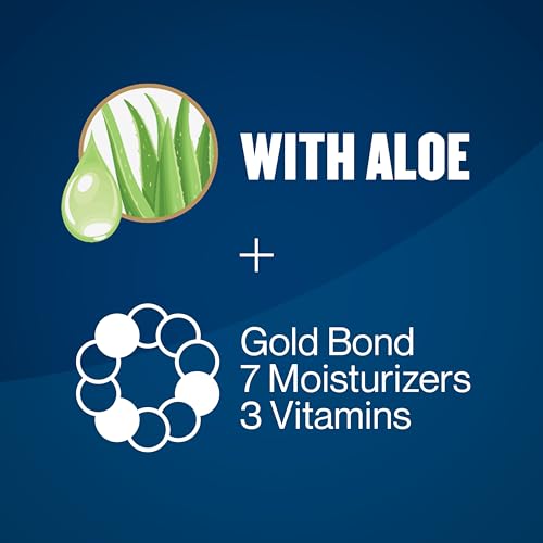 Gold Bond Healing Hand Cream, 3 oz., Gold Bond Hand Cream With Aloe, Moisture That Lasts Through Handwashing