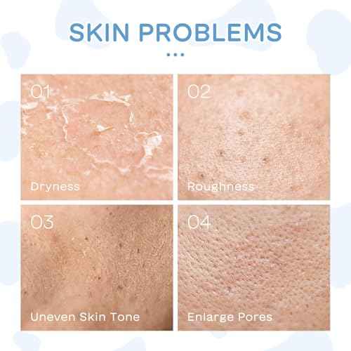 Milk Skin Care Set, Milk Skin Care For Teens 10-12, 9 IN 1 Skin Care For Kids, Kids Skin Care Set For Girls Ages 8-12, Moisturizing & Gentle Skin Care For Kids Age 8-12, Skincare For GIrls10-12