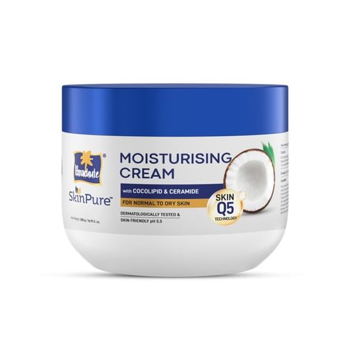 Parachute SkinPure Moisturizing Cream - Daily Body & Face Moisturizer with Coconut Milk & Ceramides | 16.9 Fl Oz | pH 5.5