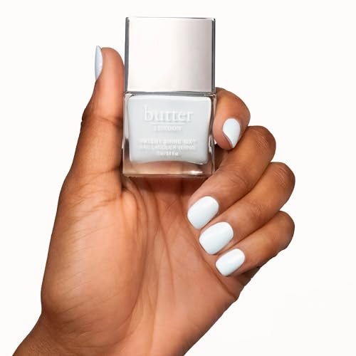 butter LONDON, Patent Shine 10X Nail Lacquer Candy Floss, 0.4 Ounce