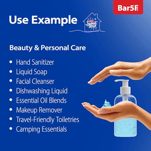 Bar5F Plastic Bottles with Pump Dispenser, 8 oz | Leak Proof, Empty, Clear Refillable, BPA Free for Body Wash, Moisturizer, Face Cream, Liquid Soap | Black & White Pumping Caps | Set of 2