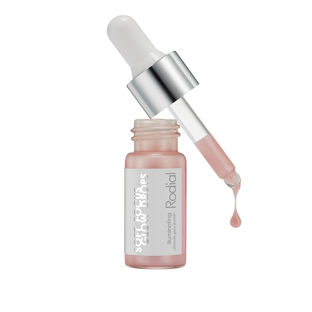 Skiennix Soft Focus Glow Booster Drops - Illuminating Skin Serum with Glycerin & Antioxidants for Dewy Makeup Base