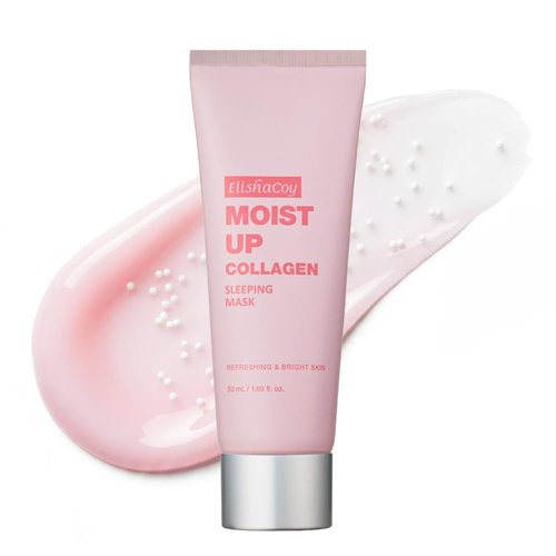 Elishacoy | Moist Up Collagen Sleeping Mask - Hydrating & Firming Overnight Treatment, 50mL