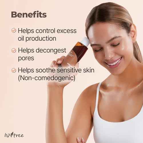 ISNTREE Green Tea Fresh Toner 200ml, 6.76 fl.oz | Korean Skincare | Toner for Oily Skin | Sebum Control | Hydrating and Refreshing
