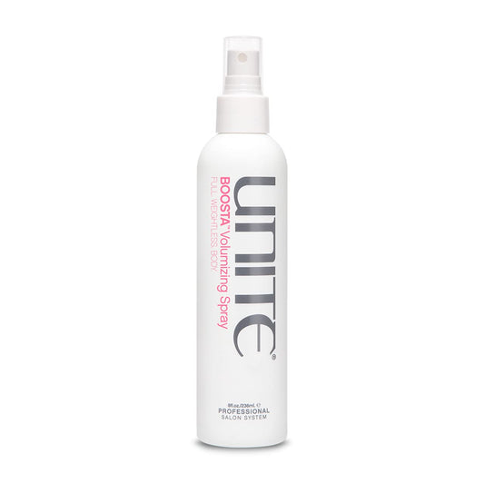 UNITE Hair BOOSTA Volumizing Spray - Heat-Activated Root Lifter for Weightless Volume & Texture - 8 Fl Oz