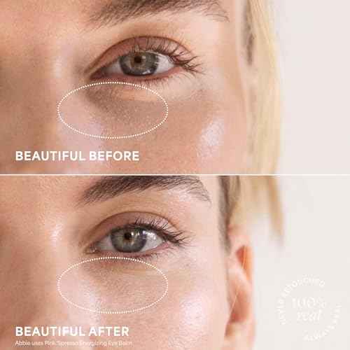 TULA Skin Care Spresso Energizing Eye Balm - Energizing & Hydrating Caffeine Under Eye Treatment for Dark Circles, Portable and Perfect to Use On-the-go, 0.35 oz.