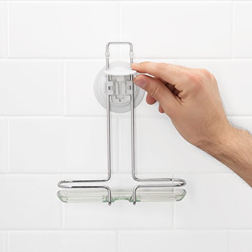 OXO Good Grips Fogless Shower Mirror, Chrome, 6.8" Length x 2.5" Width x 10" Height