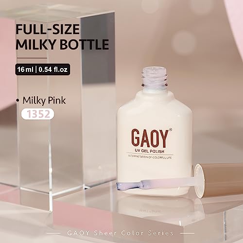 GAOY Deep Blue Gel Nail Polish, 16ml Soak Off Gel Polish, UV Light Cure for Nail Art DIY Manicure at Home, 1532 Midnight Blue