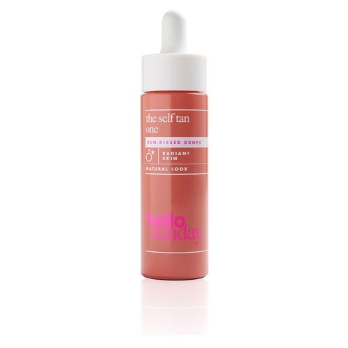Hello Sunday Self Tan One Drops - Unisex Tanning Serum for a Natural Glow | 1 oz