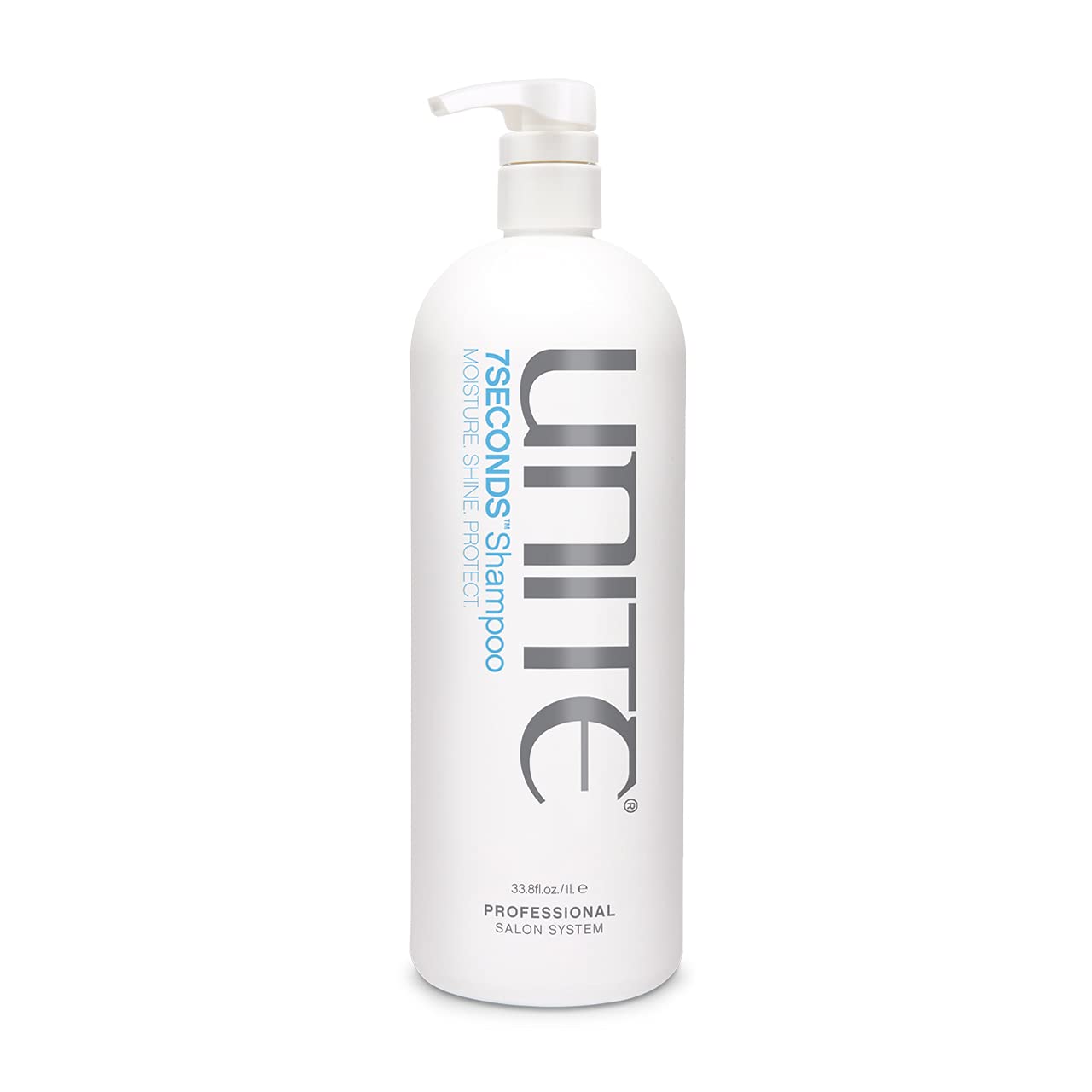 UNITE Hair 7SECONDS Shampoo - Professional Hydrating Cleanser for Shine & Color Protection | 32 Fl Oz