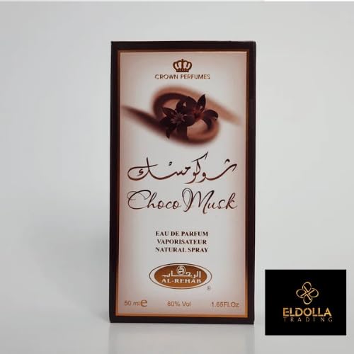 Choco Musk Eau de Parfum Spray for Women/Men, 1.65 Ounce 50ML. 80% Vol