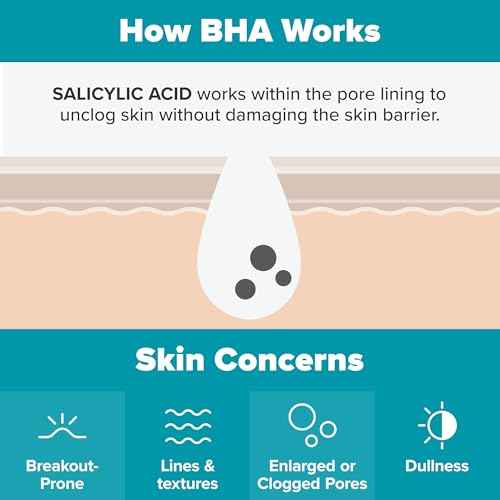 Paula's Choice SKIN PERFECTING 2% BHA Liquid Exfoliant with Salicylic Acid, Facial Polish for Enlarged Pores, Wrinkles & Fine Lines, Suitable for Blackhead-Prone Skin, Fragrance-Free