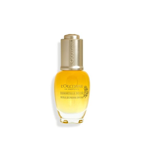 L'OCCITANE Immortelle Divine Youth Oil - Anti-Aging Serum for Radiant Skin | 1.00 fl oz