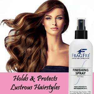 Skiennix Hair Finishing Spray - Firm Hold 8 oz | Fragrance-Free, Hypoallergenic & Vegan Formula