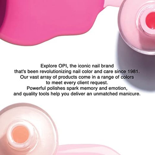 OPI Nail Lacquer Purple With a Purpose | Opaque Dark Purple Shimmer Chip Resistant Nail Polish | Fast Drying, Streak Free