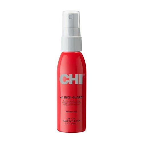 CHI 44 Iron Guard Thermal Protection Spray - Lightweight Heat Damage Shield & Frizz Control, 2 Fl Oz