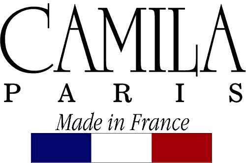 Camila Paris CP3255 French Hair Barrettes Clips for Women Small Girls Side Slide-in Barrette Clip, Hair Accessories for Women. Strong Hold No Slip Grip Fashion Durable Styling, Made in France