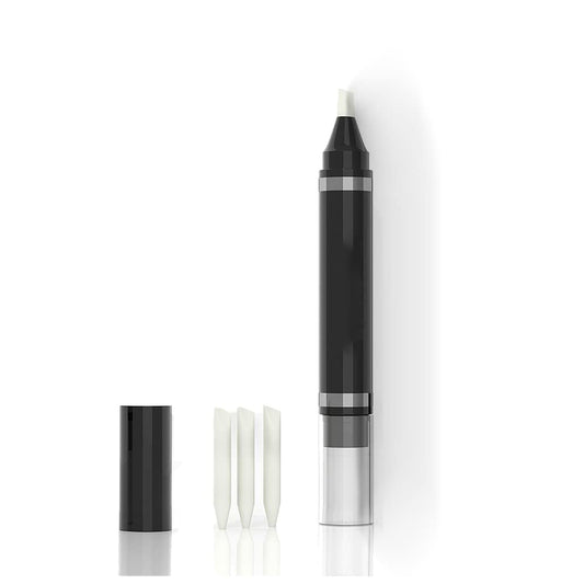 Skiennix Eye Makeup Remover Pen - Instant Touch-Up Eraser for Lipstick & Eyeliner | Travel-Friendly with 3 Replacement Heads