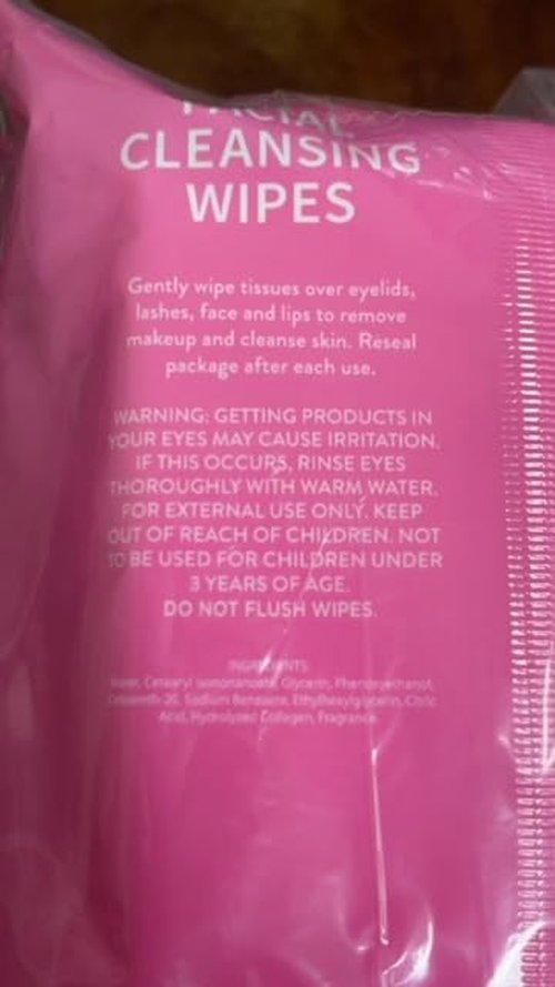 Dr. Wellness Gentle Cleansing Facial Wipes Variety Pack for All Skin Types, 30 Count (Pack of 4), Collagen