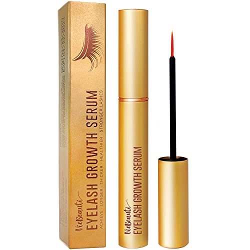 VieBeauti Eyebrow Growth Serum: Eyebrow Serum to Grow Brows with Advanced Formula to Boost Longer Fuller and Thicker Looking Eyebrows 3mL