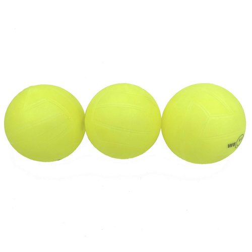 Aolowewin Glow in The Dark Spike Replacement Balls, Roundnet Game Balls - Play at Night, Light Up for 20~30 Minutes (3X Glow Balls)