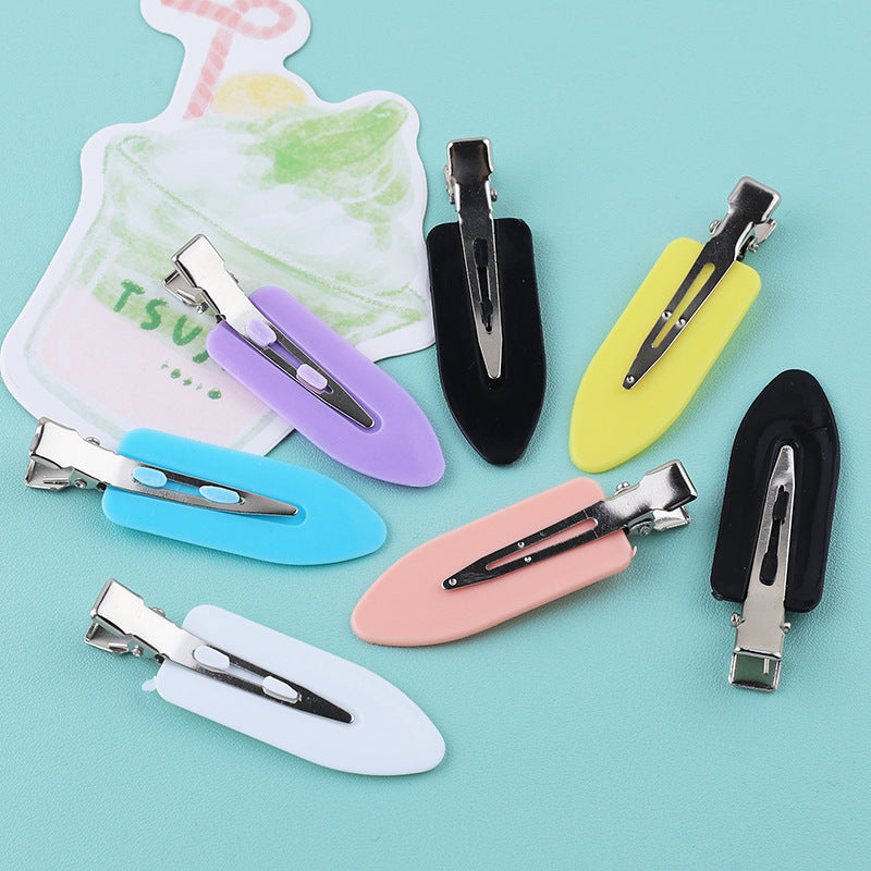 Colorful invisible hair clips