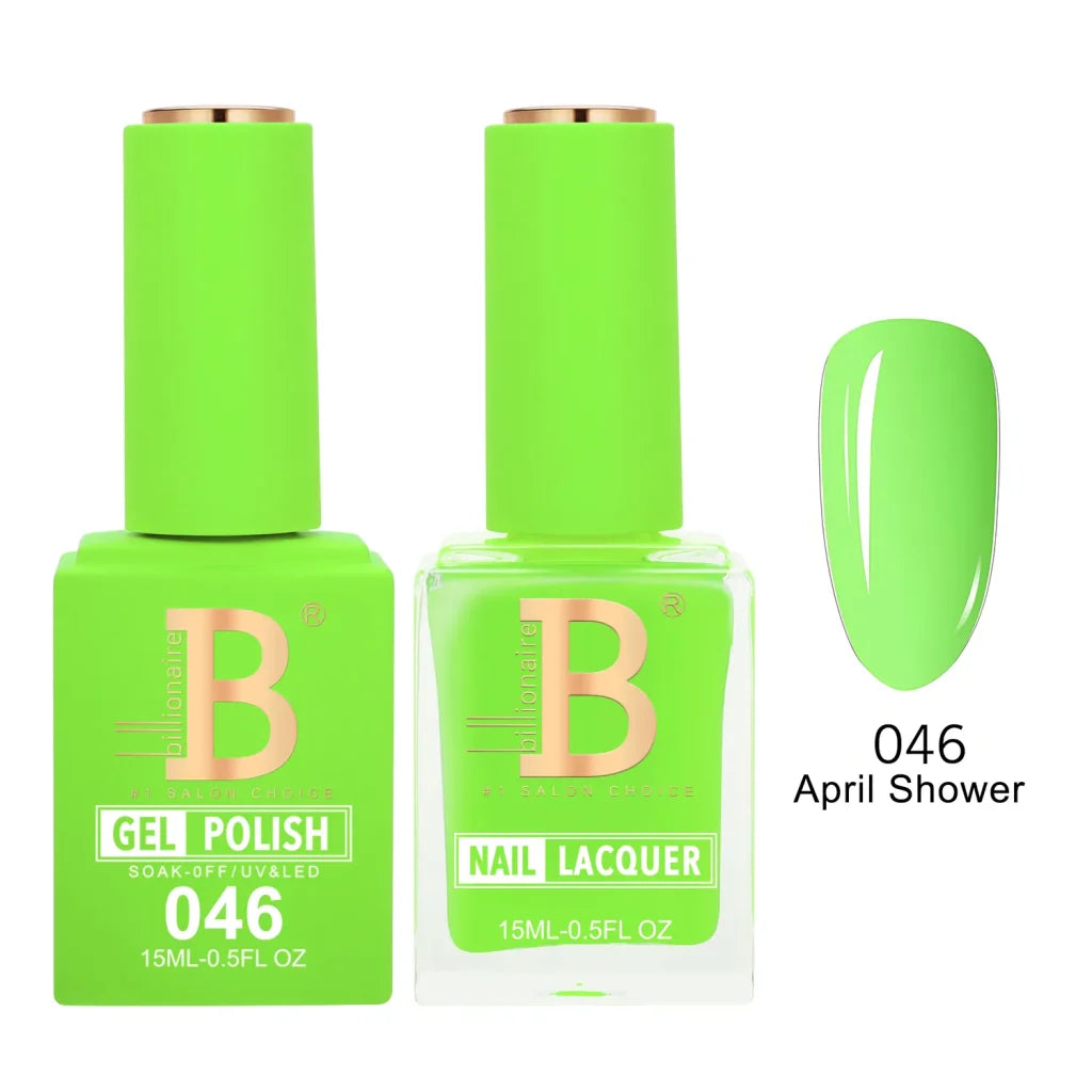 Matching Gel & Lacquer Nail Polish Duo Set - Multiple Colors