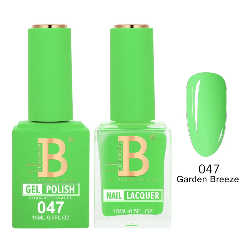 Matching Gel & Lacquer Nail Polish Duo Set - Multiple Colors