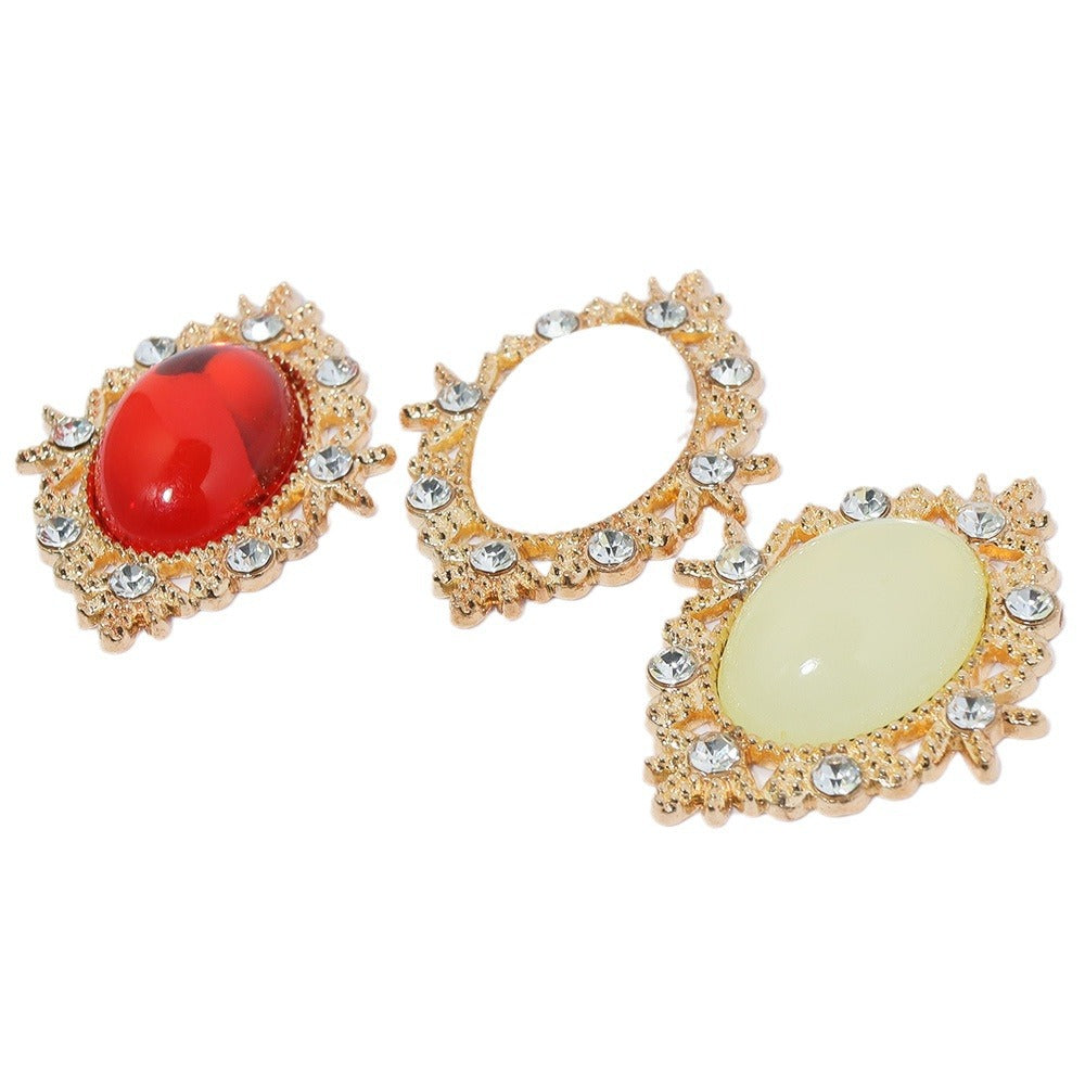 Crystal Gem Diamond Buckle